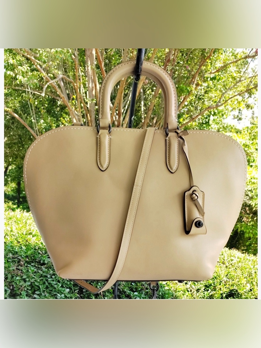 🤎COACH 1941 Dakotah 95132 SAND BEIGE LEATHER SATCHEL🤎
‼️AUTHENTIC‼️ - Picture 2 of 8